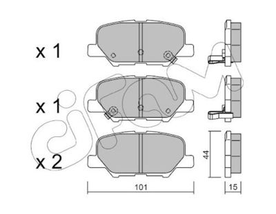 SET PLACUTE FRANA FRANA DISC CIFAM 8229950