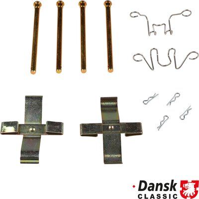 SET ACCESORII PLACUTE FRANA