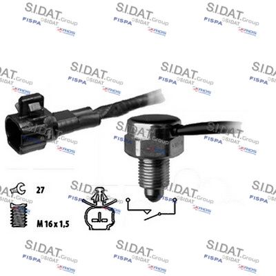 Выключатель, фара заднего хода SIDAT 3.234260 для SUZUKI SWIFT