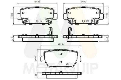 SET PLACUTE FRANA FRANA DISC