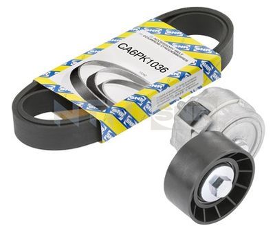 Zestaw paska klinowego wielorowkowego SNR KA858.00