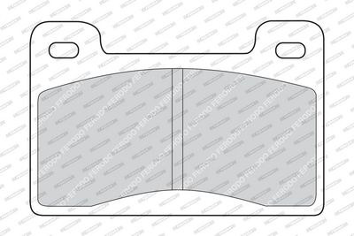 BREMSBELAGSATZ SCHEIBENBREMSE FERODO FDB461 1