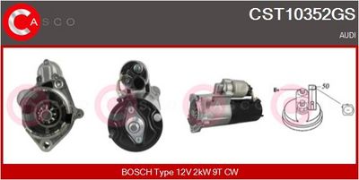 STARTER CASCO CST10352GS