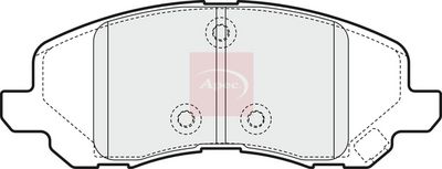 APEC Brake Pad Set, disc brake PAD1544