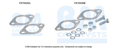 Монтажен комплект, изпускателна тръба BM Catalysts FK70420