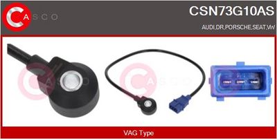 Senzor klepání CASCO CSN73G10AS