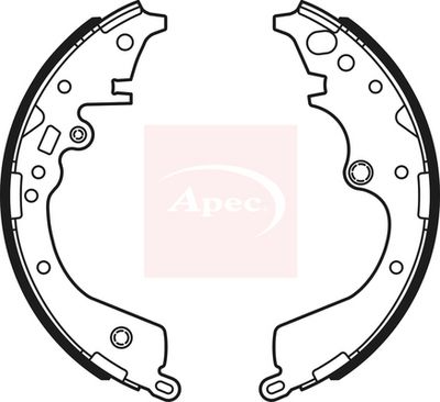 APEC Brake Shoe Set SHU766