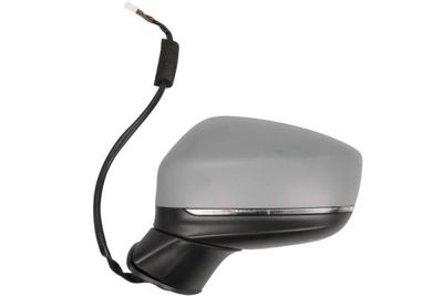 Zijspiegel Links (elektrisch, asferisch, met verwarming, assistent rijstrookverandering, under-coated, elektrisch opklapbaar, met indicator) past: MAZDA CX-5 KF 11.16-