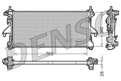 DENSO DRM09079 Крышка радиатора  для FIAT DUCATO (Фиат Дукато)
