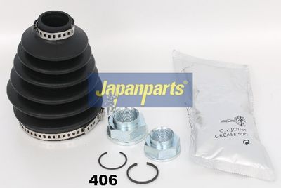 JAPANPARTS Gofruotoji membrana, kardaninis velenas