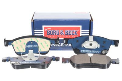 комплект спирачно феродо, дискови спирачки BORG & BECK BBP2961