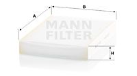 Фильтр, воздух во внутренном пространстве MANN-FILTER CU 27 009 для NISSAN NV300
