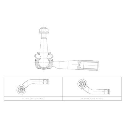 CAP DE BARA CTR CE1055L