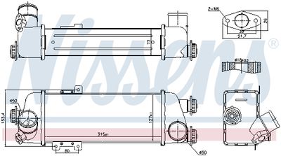 INTERCOOLER COMPRESOR NISSENS 96409 5