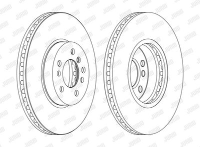 BREMSSCHEIBE JURID 562134JC1 1