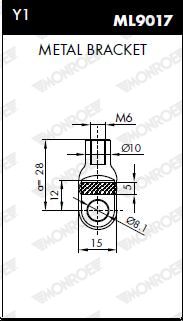 AMORTIZOR CAPOTA MONROE ML5599 4