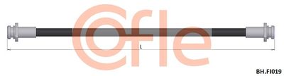 COFLE 92.BH.FI019 Тормозной шланг  для FIAT SEDICI (Фиат Седики)