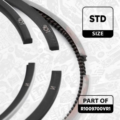 SET SEGMENTI PISTON ET ENGINETEAM R1009700VR1 2