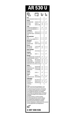 LAMELA STERGATOR BOSCH 3397008936 6