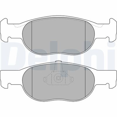 Brake Pad Set, disc brake LP1474