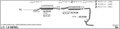 Układ wydechowy IMASAF 563000018
