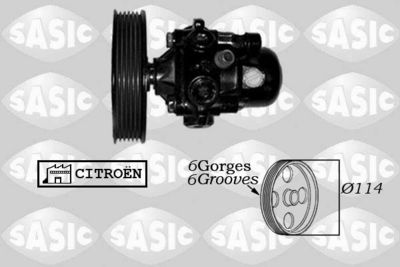 SASIC 7070025 Рулевая рейка  для CITROËN XANTIA (Ситроен Xантиа)