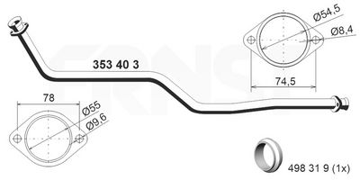 ABGASROHR ERNST 353403