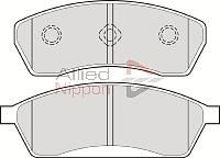 Комплект тормозных колодок, дисковый тормоз COMLINE ADB0420 для SUBARU VIVIO