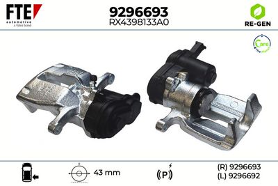 ETRIER FRANA FTE 9296693