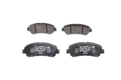 Комплект тормозных колодок, дисковый тормоз BOSCH 0 986 494 244 для NISSAN QASHQAI