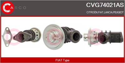 AGR-Ventil CASCO CVG74021AS