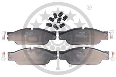 OPTIMAL BP-12239 Тормозные колодки и сигнализаторы  для JAGUAR S-TYPE II (X200) 2.7 D
