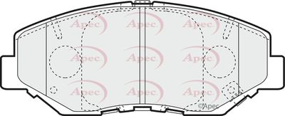 Brake Pad Set APEC PAD1284