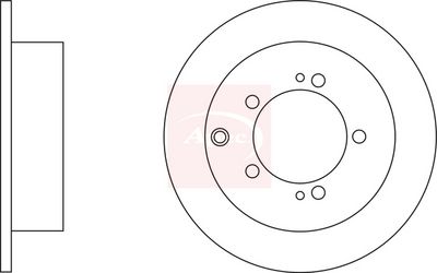 APEC Brake Disc DSK2317