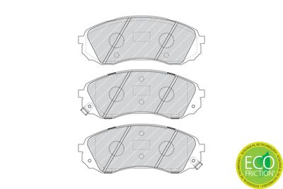 Brake Pad Set, disc brake FDB4113