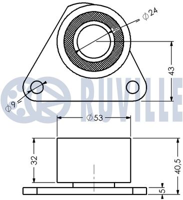 ROLA INTINZATOR CUREA DISTRIBUTIE RUVILLE 540279 1