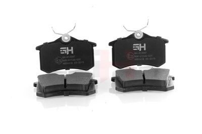 Sada brzdových destiček, kotoučová brzda GH GH-413947