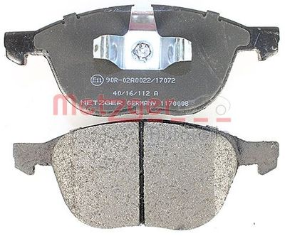 Brake Pad Set, disc brake 1170008