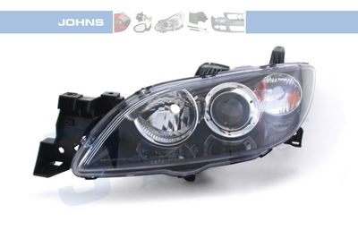 Основная фара JOHNS 45 08 09 для MAZDA 3