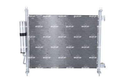 A/C condensator (met droger) past: NISSAN MICRA III, MICRA IV 1.2 01.03-09.15