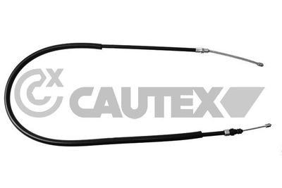 Тросик, cтояночный тормоз CAUTEX 025223 для RENAULT SUPER