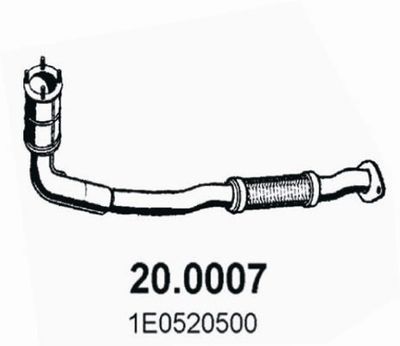 Катализатор ASSO 20.0007 для FORD PUMA