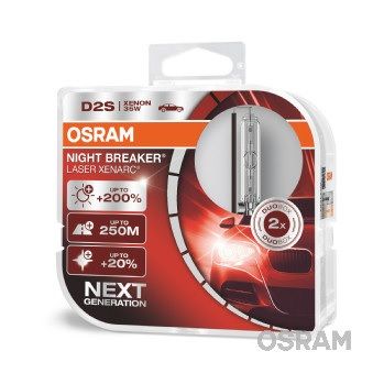 OSRAM Gloeilamp, verstraler XENARC® NIGHT BREAKER® LASER (66240XNL-HCB)