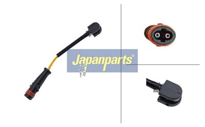 JAPANPARTS Įspėjimo kontaktas, stabdžių trinkelių susidėvėjimas