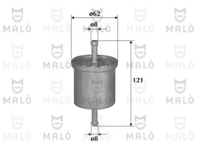 AKRON-MALÒ 1520131 Топливный фильтр  для INFINITI  (Инфинити Qx4)