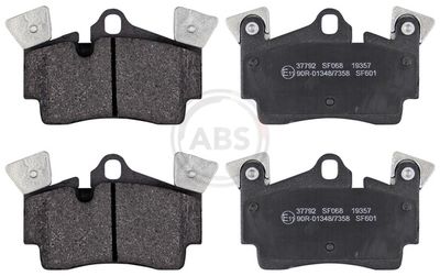 Brake Pad Set, disc brake 37792