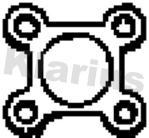KLARIUS 410958 Прокладка глушителя  для SEAT Mii (Сеат Мии)