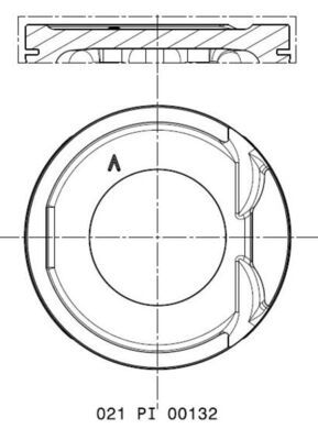 Tłok MAHLE 021 PI 00132 001