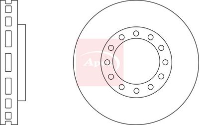 APEC Brake Disc DSK2940