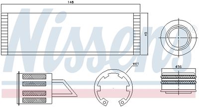 USCATOR AER CONDITIONAT NISSENS 95515 4